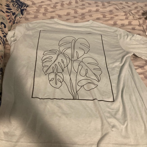 Shein Tropical Tee - Picture 1 of 1